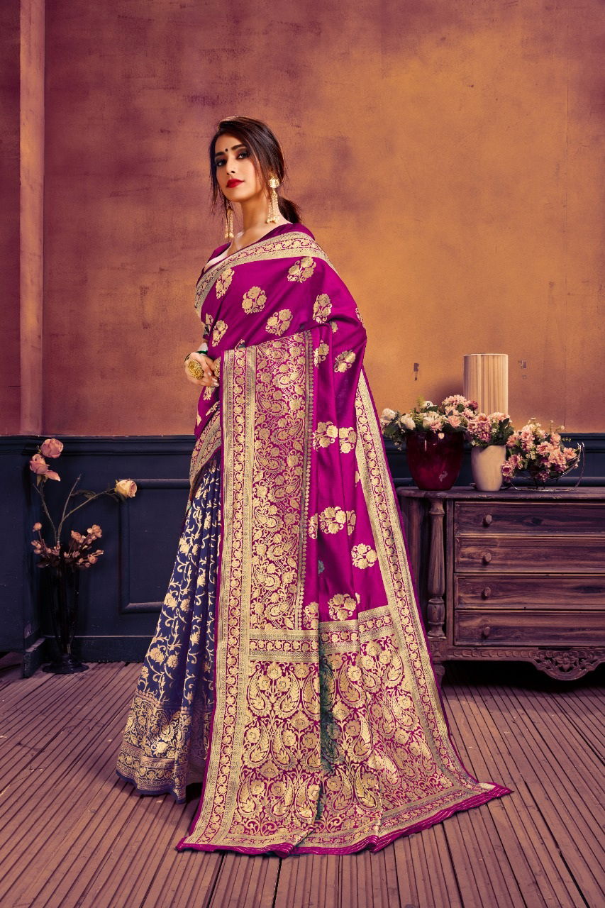 Milano Silk Designer Sarees Catalog